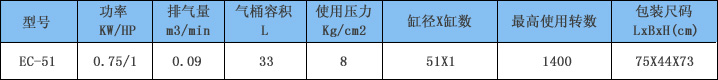 捷豹活塞式空压机